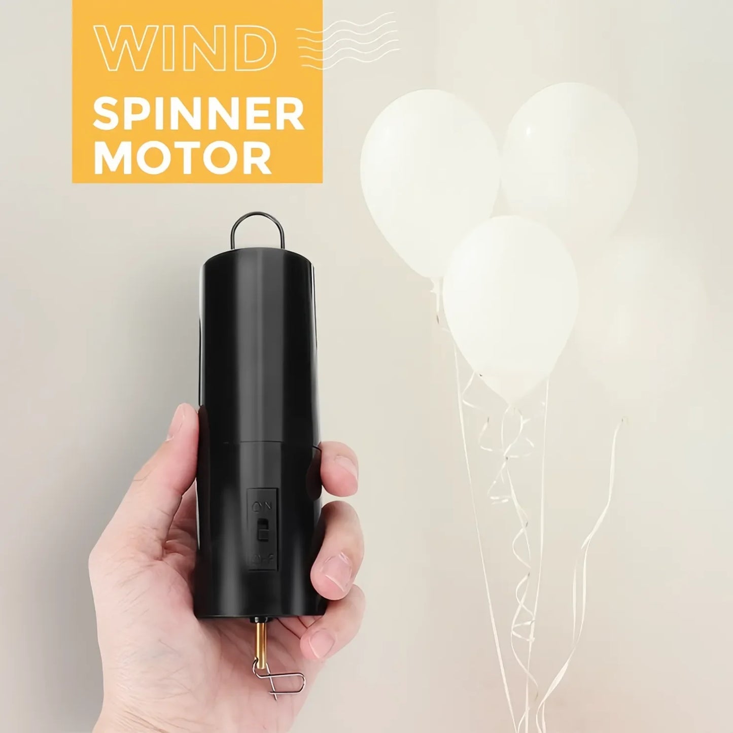 Battery Operated Wind Spinner Motor