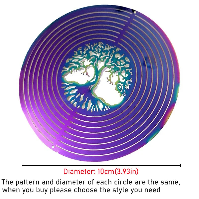 Gradient Tree of Life Tower