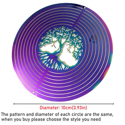 Gradient Tree of Life Tower