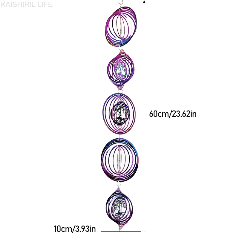 Gradient Tree of Life Tower