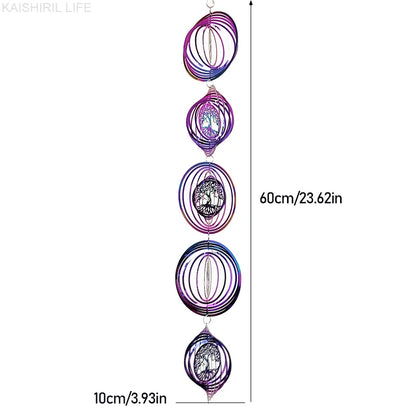 Gradient Tree of Life Tower